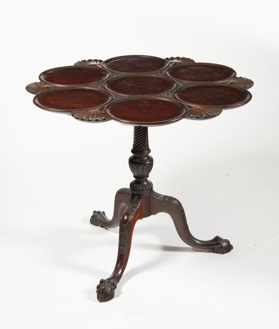 BAROQUE ENGLISH CARD TABLE