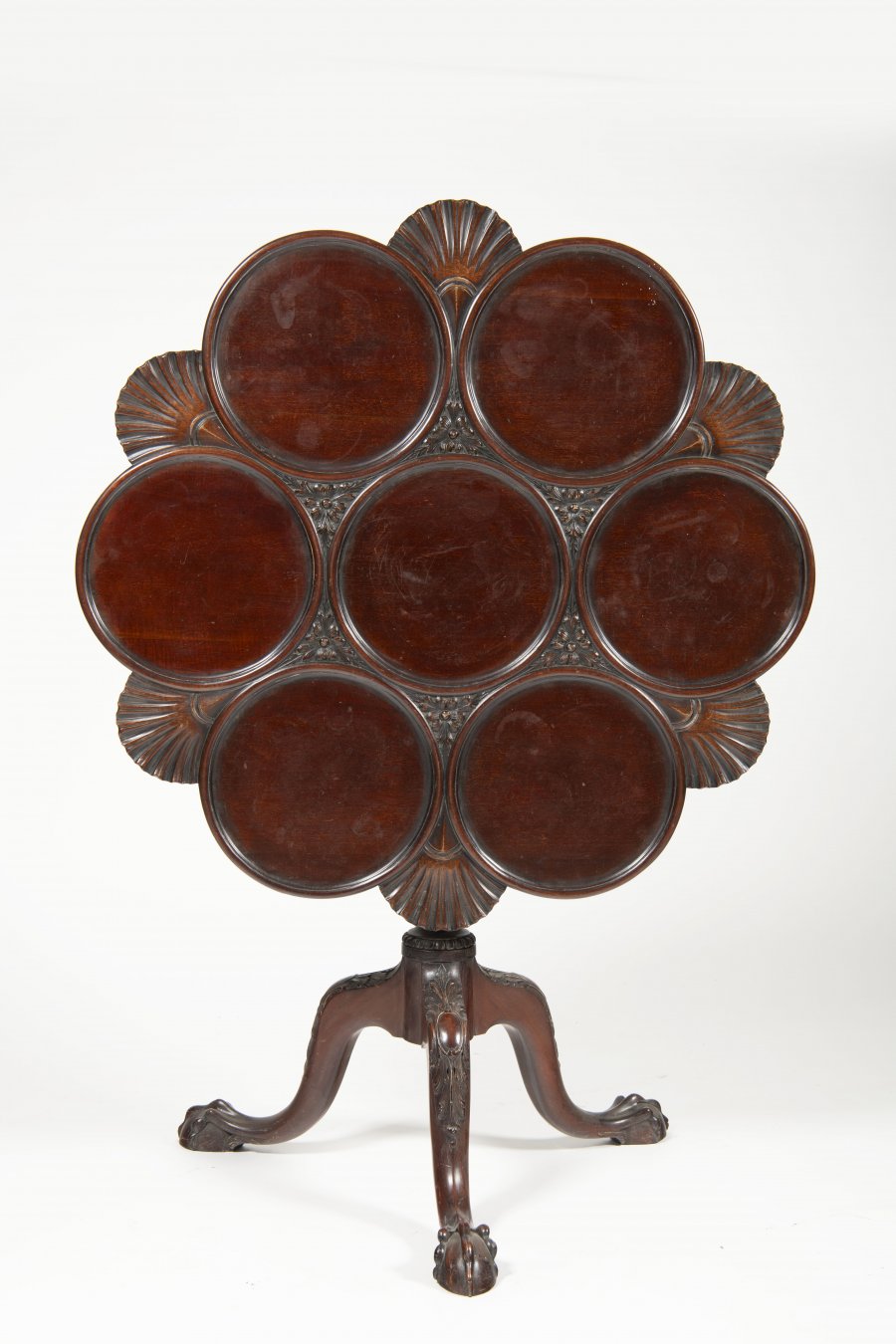 BAROQUE ENGLISH CARD TABLE