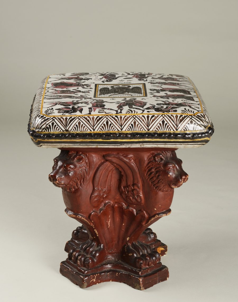 A Ceramic Tabouret 