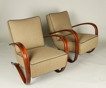 A Pair of Armchairs - Wool