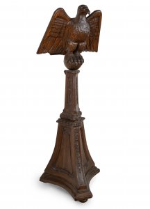 BAROQUE TRIPOD LECTERN WITH EAGLE