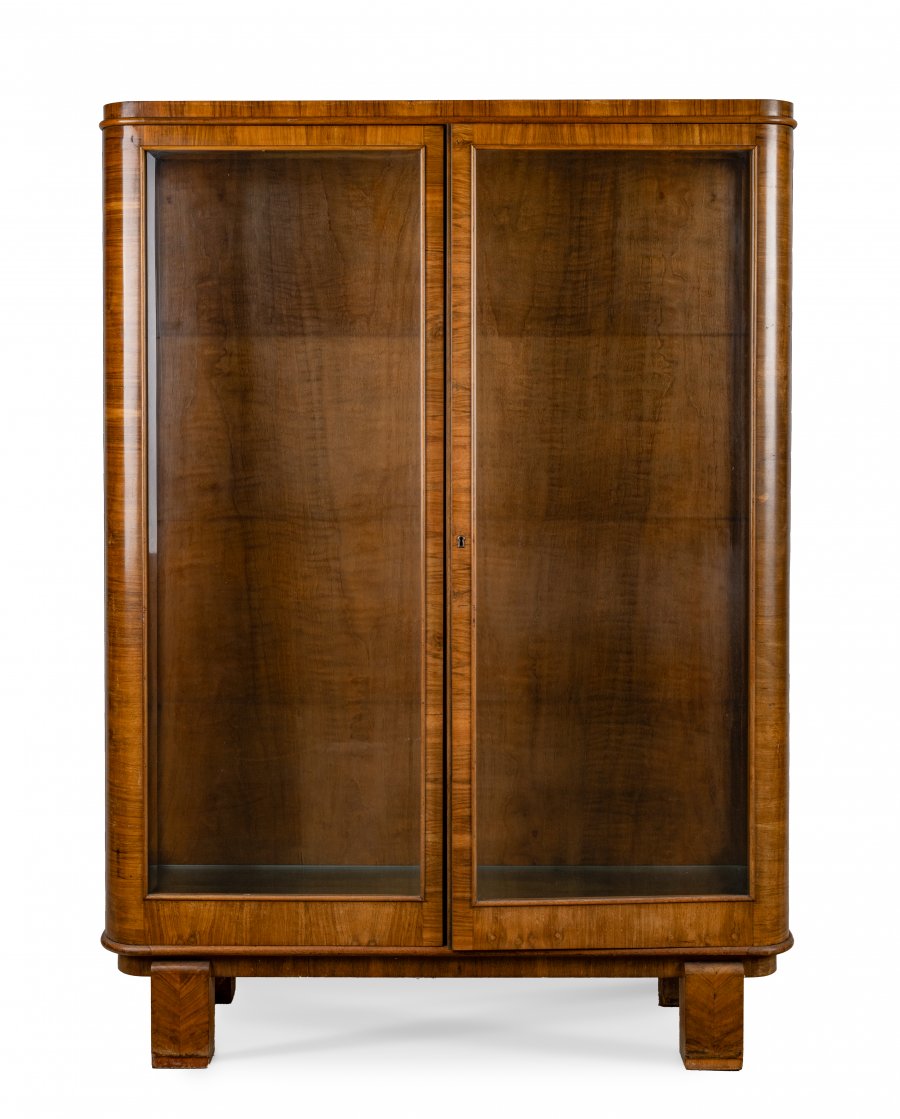 ART DECO DISPLAY CASE