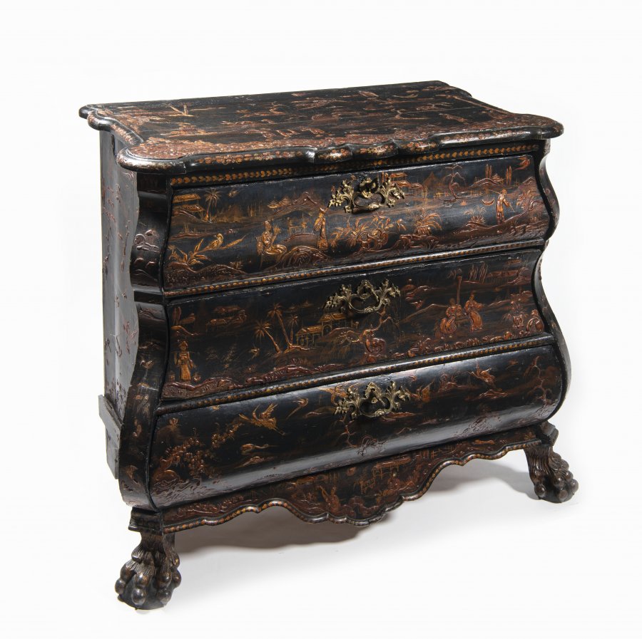 ROCOCO CHINOISERIE CHEST OF DRAWERS