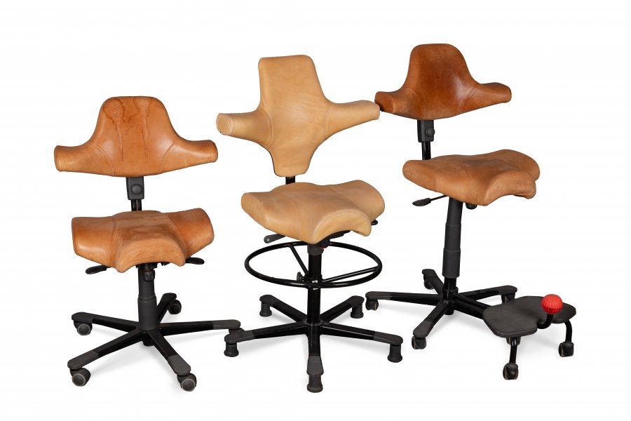 THREE DESIGN CHAIRS