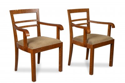 TWO ART DECO CHAIRS