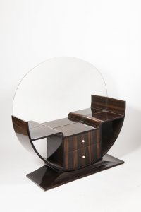 AN ART DECO DRESSING TABLE