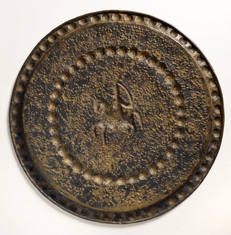 A HAMMERED TRAY