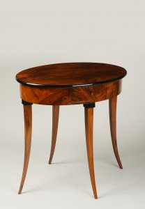 A Biedermeier Oval Table