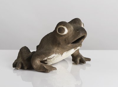 A Ceramic Frog