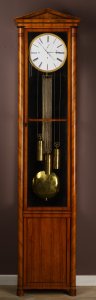 A Biedermeier Grandfather Clock