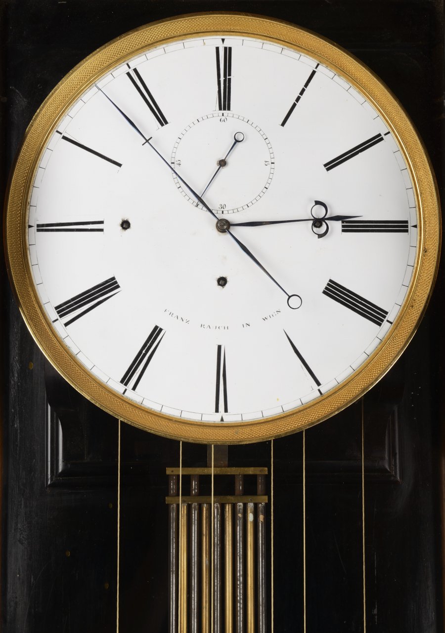 A Biedermeier Grandfather Clock