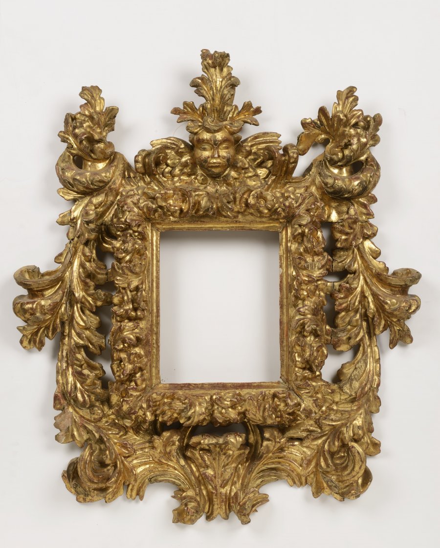 A Richly Carved Baroque Frame