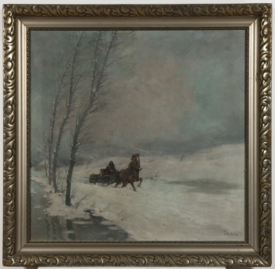 SLEIGH IN WINTER