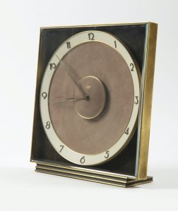 JUNGHANS MEISTER ART DECO TABLE CLOCK