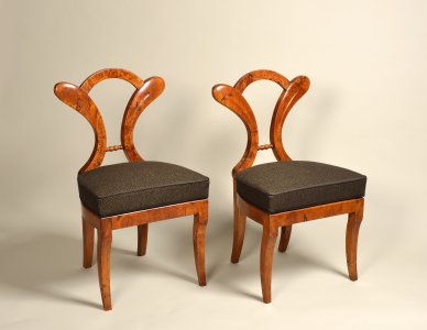 A PAIR OF CHAIRS