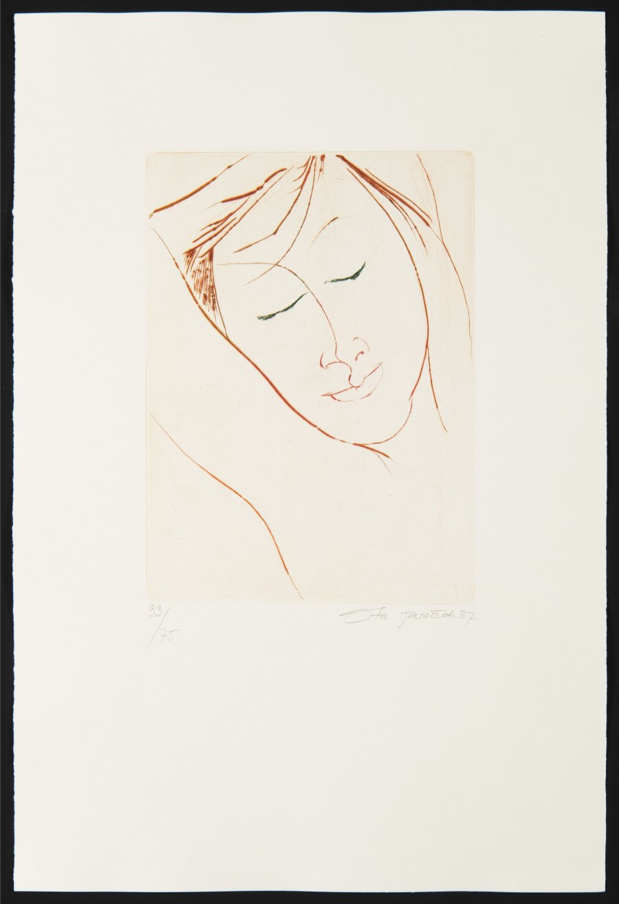 SLEEPING WOMAN