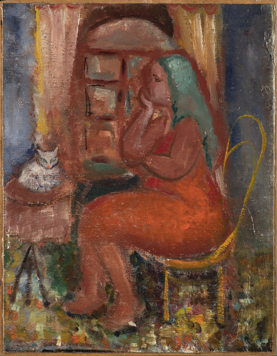 WOMAN AT THE WINDOW