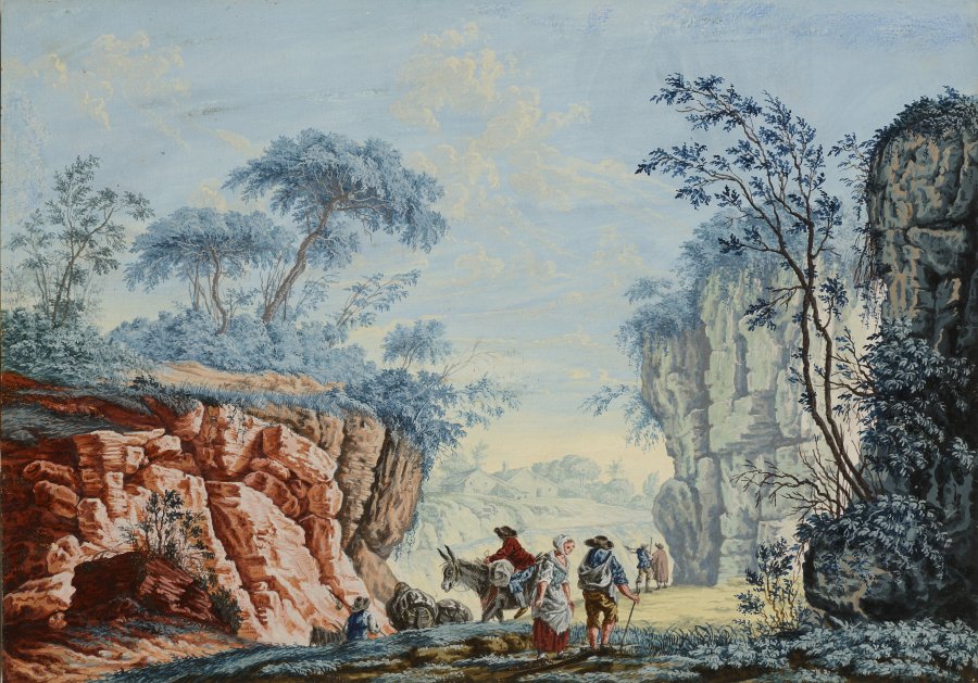 Landscape with Figural Staffage II