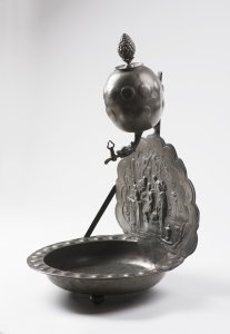A Baroque Pewter Lavabo
