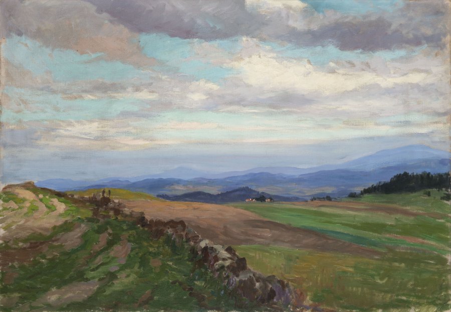 LANDSCAPE WITH HILLS