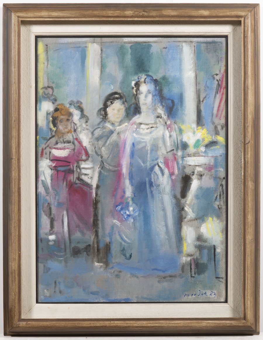 STUDY FOR THE DRESSING ROOM FOR THE NATIONAL THEATER