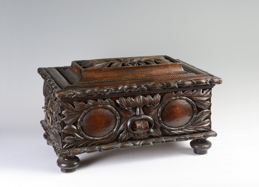 A BAROQUE CHEST WITH A SECRET LOCK