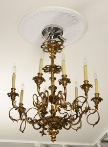 A Second Baroque Style Chandelier