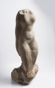 TORSO STANDING ON A PEBBLE - WITHDRAWN FROM AUCTION