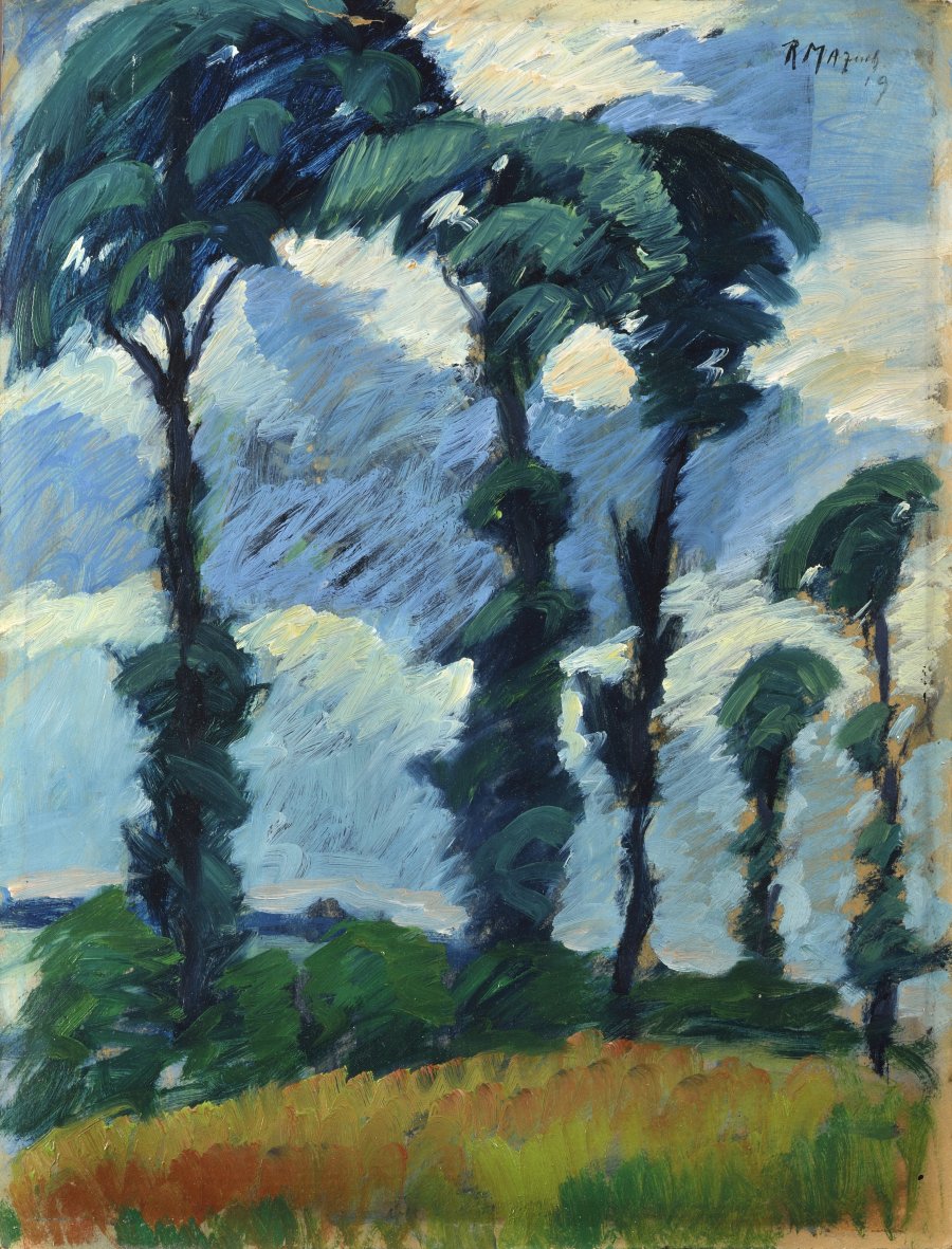 LANDSCAPE WITH TREES