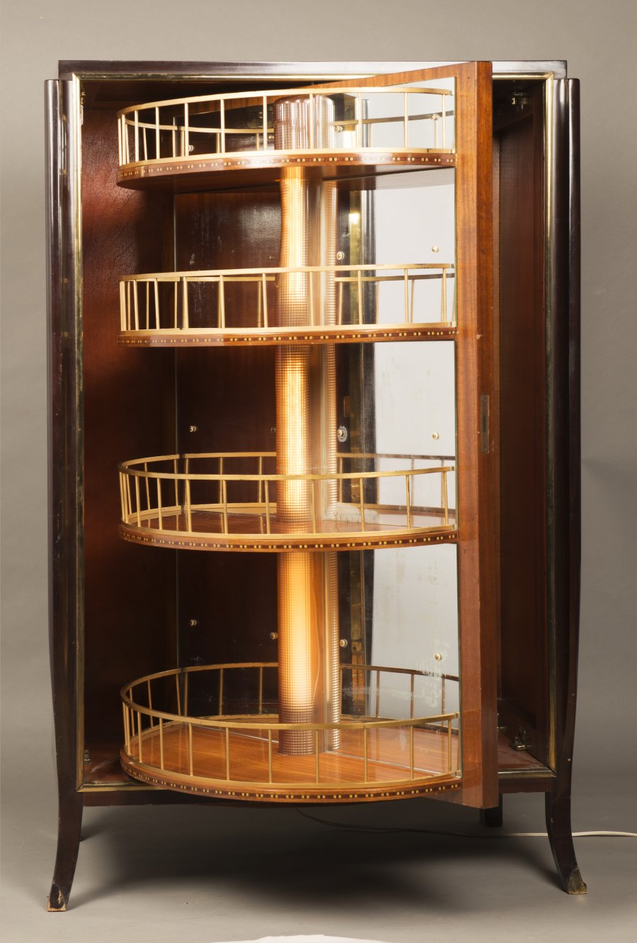 AN ART DECO LIQUOR CABINET