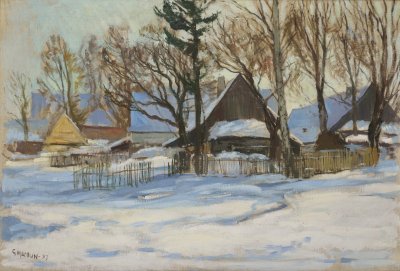 A WINTER LANDSCAPE