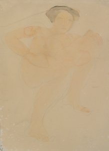 A STUDY OF A FEMALE NUDE