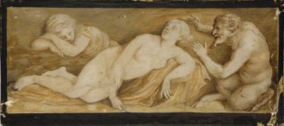 SLEEPING VENUS AND SATYR