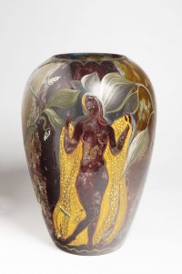 A PAINTED VASE