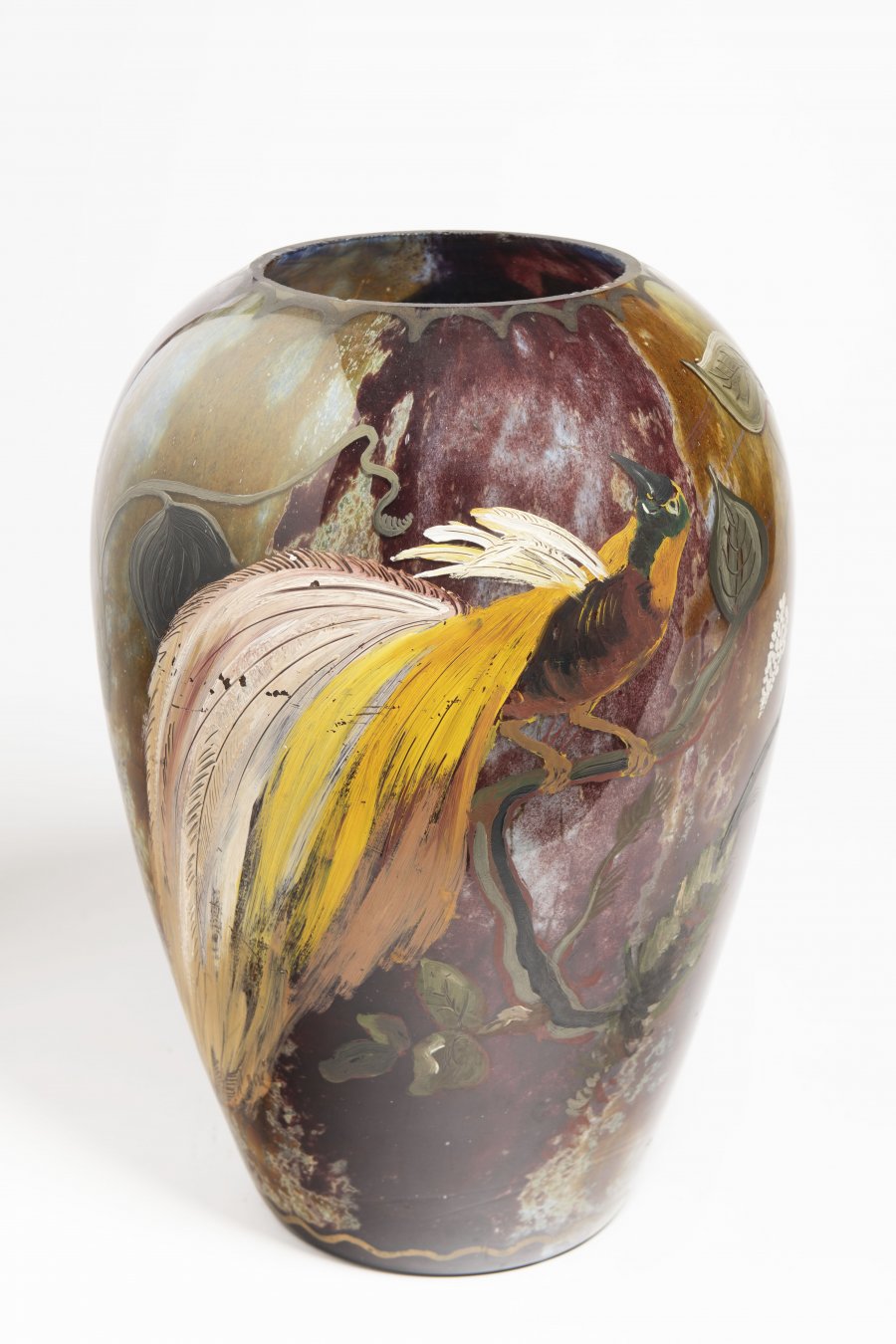 A PAINTED VASE