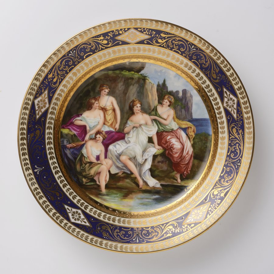 Two Royal Vienna Porcelain Plates - II