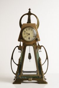 An Art Nouveau Table Clock