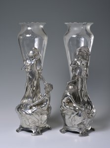 A PAIR OF VASES