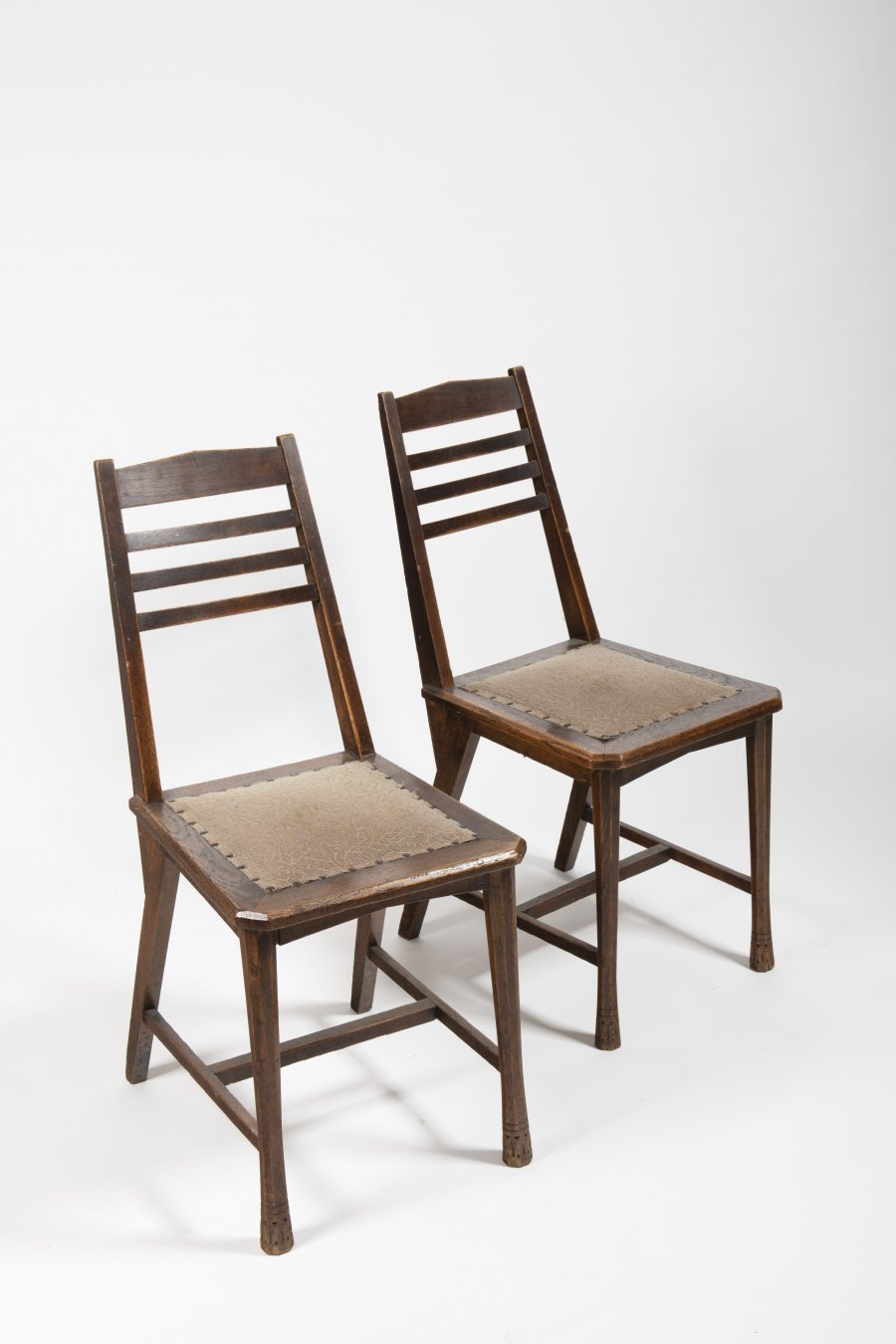 PAIR OF ART NOUVEAU CHAIRS