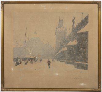 ICE RINK UNDER THE CHARLES BRIDGE