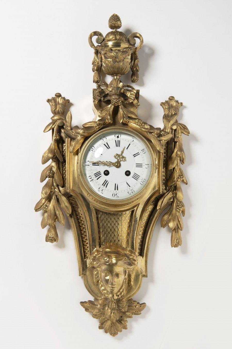 LOUIS XVI STYLE CARTEL CLOCK