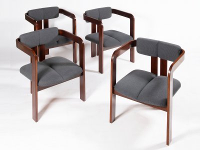 SET OF FOUR DESIGN CHAIRS