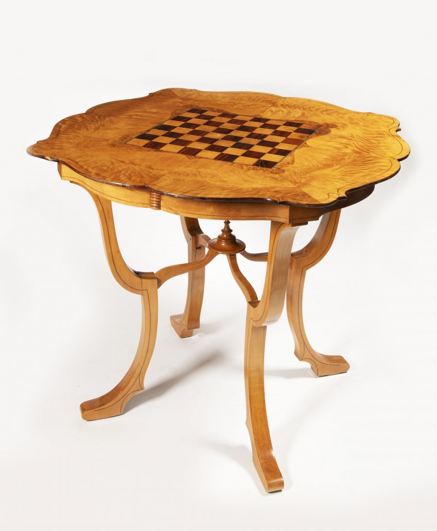 BIEDERMEIER GAMING TABLE