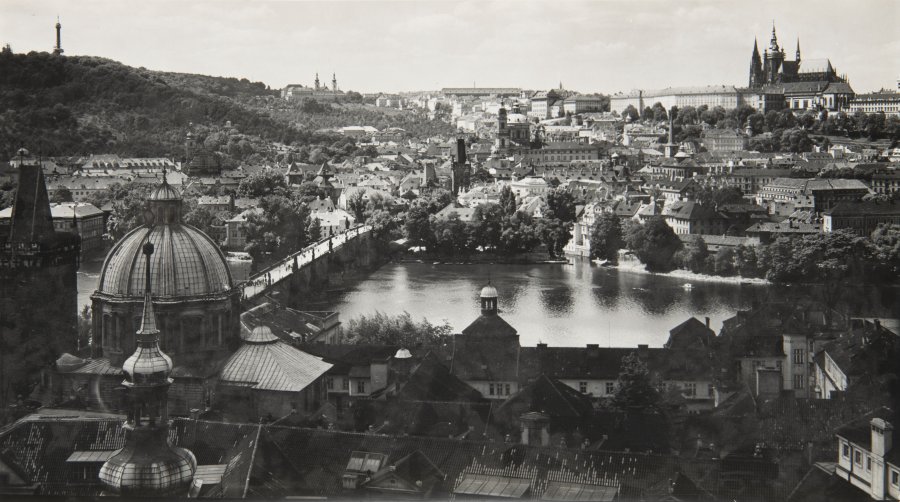 A GROUP OF 9 PHOTOGRAPHS OF PRAGUE