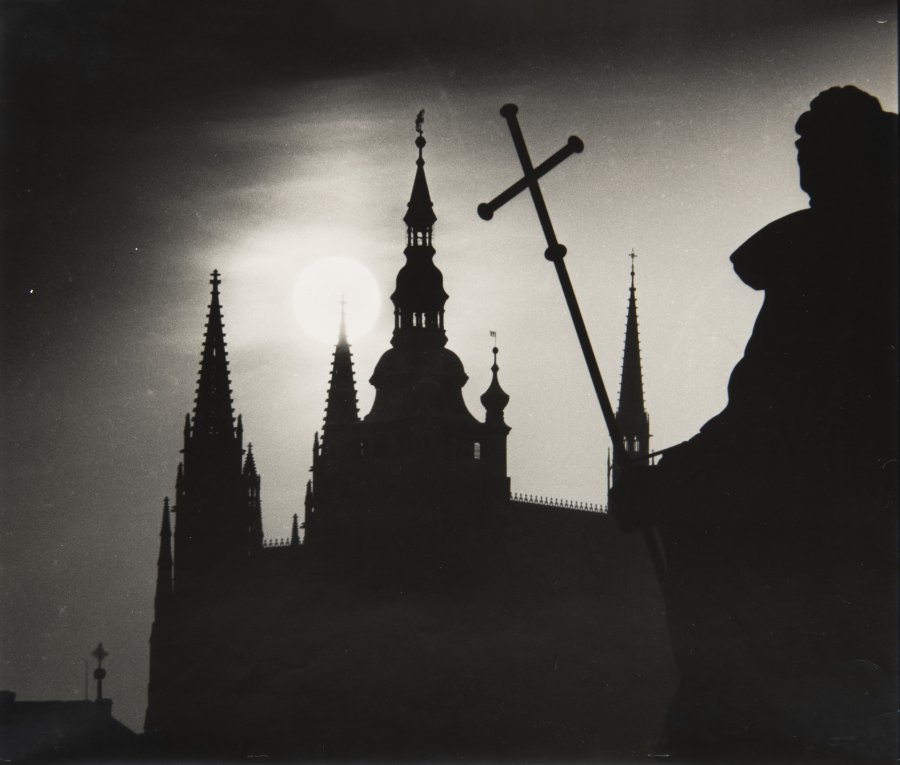 A GROUP OF 9 PHOTOGRAPHS OF PRAGUE