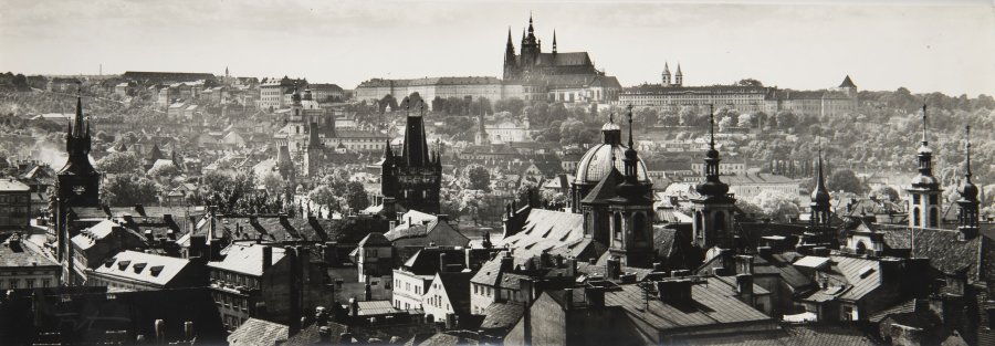 A GROUP OF 9 PHOTOGRAPHS OF PRAGUE