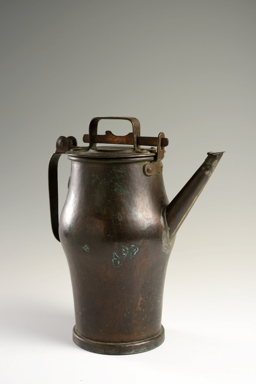 TWO LARGE COPPERWARE PIECES