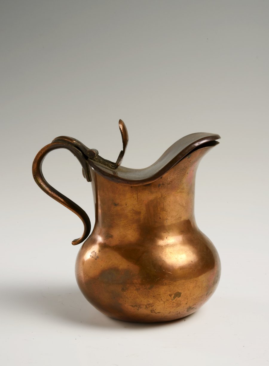 A GROUP OF FOUR COPPERWARE PIECES