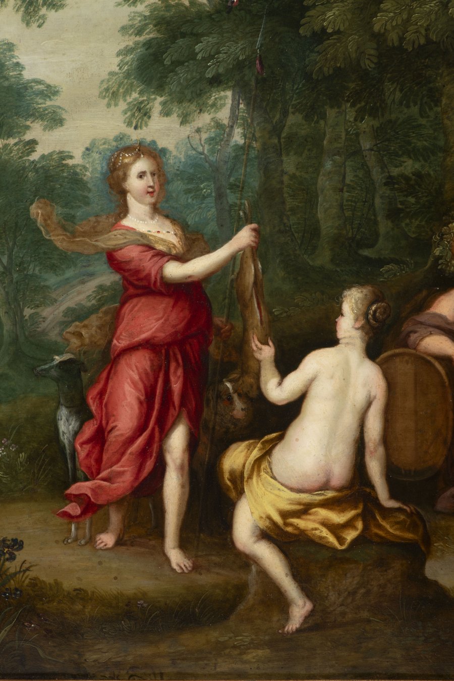DIANA, BACCHUS AND FLORA
