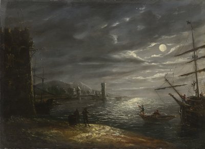 Moonlight over the Bay